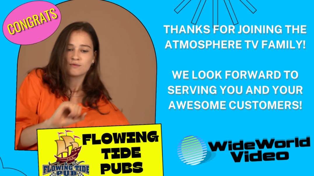 Congrats and Thanks to FLOWING TIDE PUBS